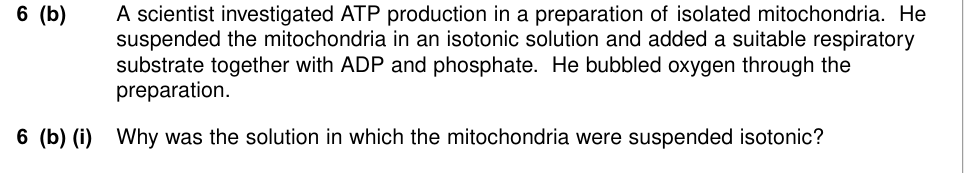 Question from June 2010 A-Level Unit 4 Q6(b)(i) (1 marks)