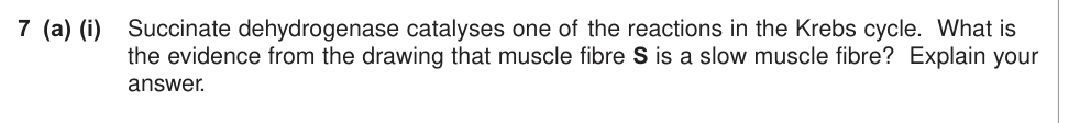Question from 2010 A-Level Unit 5 Q7(a)(i) (2 marks)