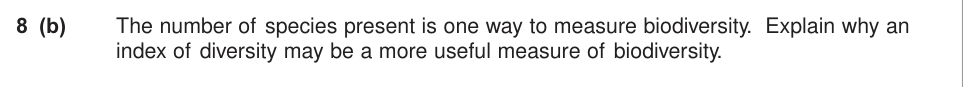 Question from June 2011 As Unit 2 Q8(b) (2 marks)