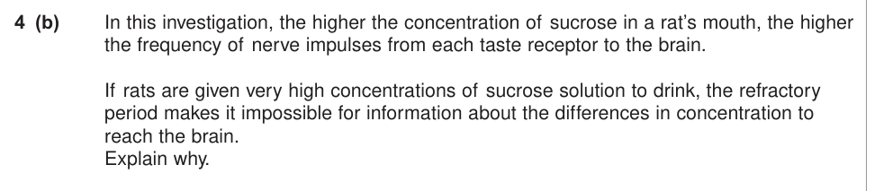 Question from 2013 A-Level Unit 5 Q4(b) (2 marks)