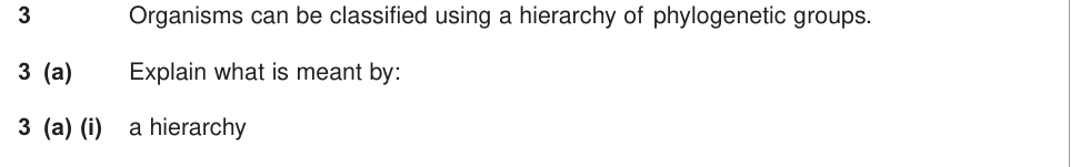 Question from June 2013 As Unit 2 Q3(a)(i) (2 marks)