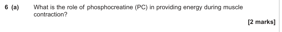 Question from 2014 A-Level Unit 5 Q6(a) (2 marks)