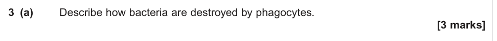 Question from 2014 As Unit 1 Q3(a) (3 marks)