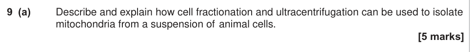 Question from 2015 As Unit 1 Q9(a) (5 marks)