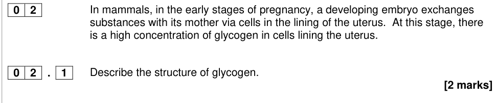 Question from 2017 A-Level Paper 1 Q2.1 (2 marks)