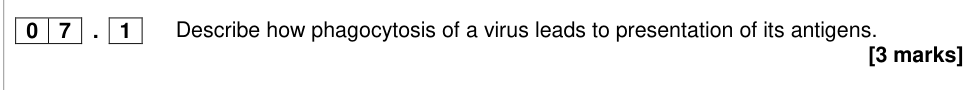 Question from 2017 A-Level Paper 1 Q7.1 (3 marks)