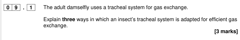 Question from 2017 A-Level Paper 1 Q9.1 (3 marks)