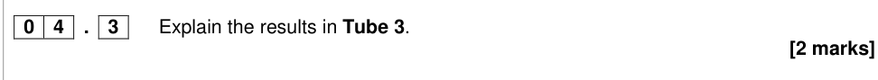Question from 2017 A-Level Paper 2 Q04.3 (2 marks)