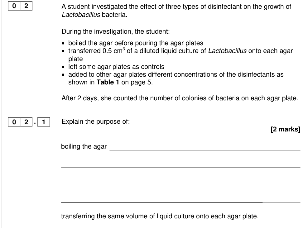 Question from 2017 As Paper 1 Q02.1 (2 marks)