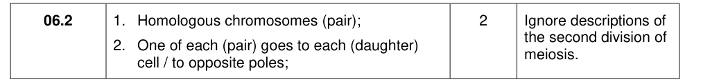 Mark scheme for 2017 As Paper 1 Q6.2 (2 marks)