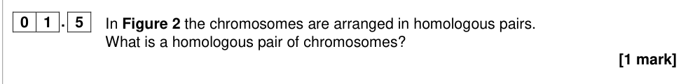 Question from 2018 A-Level Paper 1 Q1.5 (1 marks)