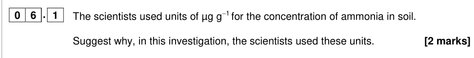 Question from 2018 A-Level Paper 3 Q6.1 (2 marks)