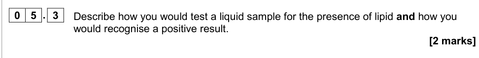 Question from 2018 As Paper 1 Q5.3 (2 marks)