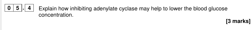 Question from 2019 A-Level Paper 2 Q5.4 (3 marks)