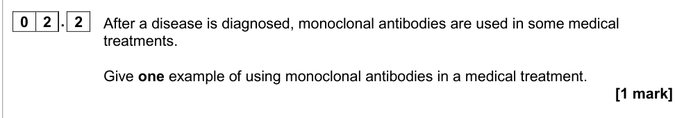 Question from 2019 As Paper 1 Q2.2 (1 marks)