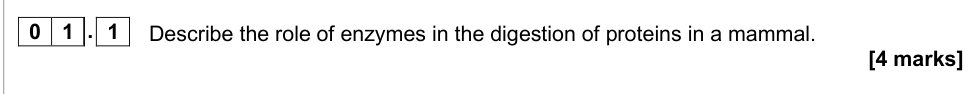 Question from 2019 As Paper 2 Q1.1 (4 marks)