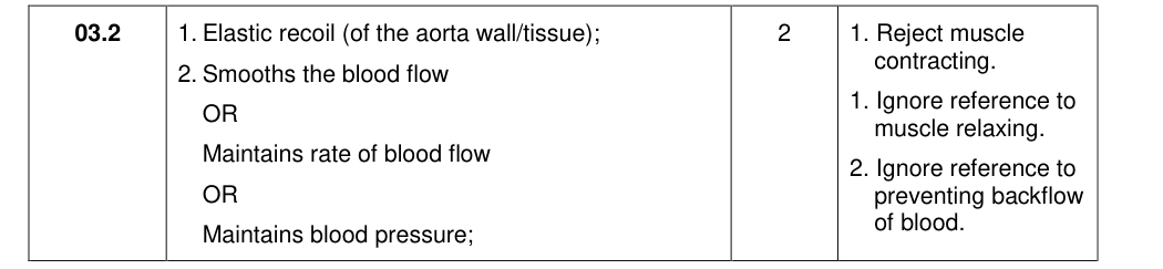 Mark scheme for 2020 A-Level Paper 1 Q3.2 (2 marks)