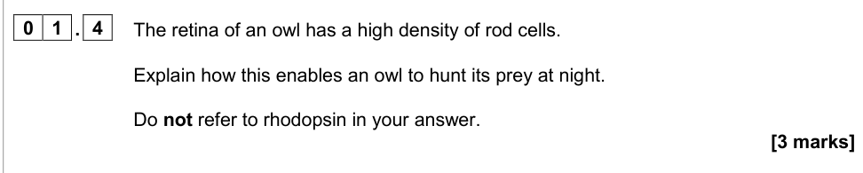 Question from 2020 A-Level Paper 2 Q1.4 (3 marks)