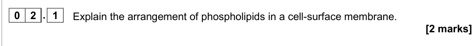 Question from 2020 As P1 Q02.1 (2 marks)