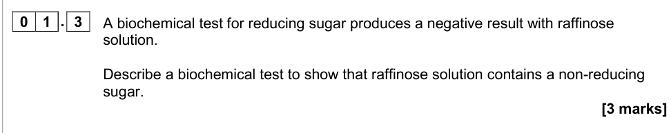 Question from 2020 As Paper 1 Q1.3 (3 marks)