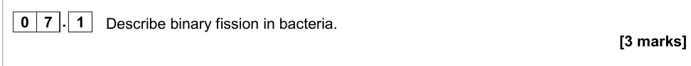 Question from 2020 As Paper 1 Q7.1 (3 marks)