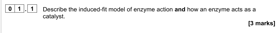 Question from 2021 A-Level Paper 1 Q1.1 (3 marks)
