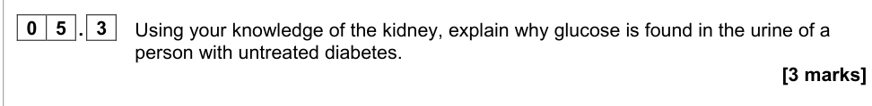 Question from 2021 A-Level Paper 2 Q5.3 (3 marks)