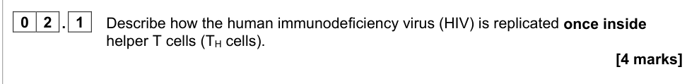 Question from 2021 A-Level Paper 3 Q2.1 (4 marks)