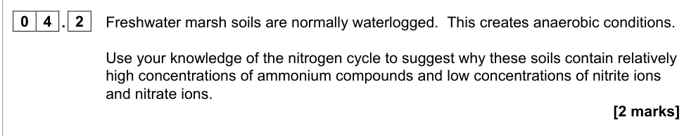 Question from 2021 A-Level Paper 3 Q4.2 (2 marks)
