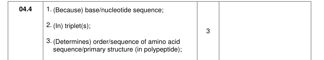 Mark scheme for 2021 As Paper 1 Q4.4 (3 marks)