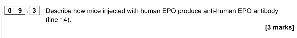 Question from 2021 As Paper 1 Q9.3 (3 marks)