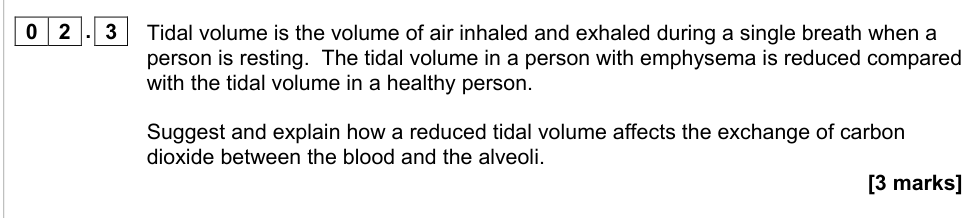 Question from 2021 As Paper 2 Q2.3 (3 marks)