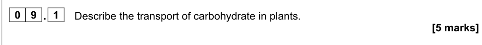 Question from 2022 A-Level Paper 1 Q9.1 (5 marks)