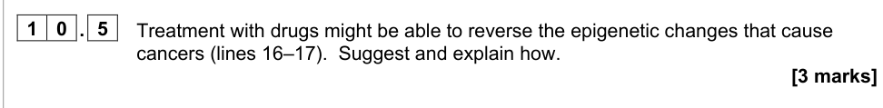 Question from 2022 A-Level Paper 2 Q10.5 (3 marks)