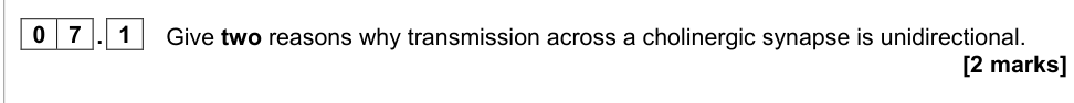 Question from 2022 A-Level Paper 2 Q7.1 (2 marks)