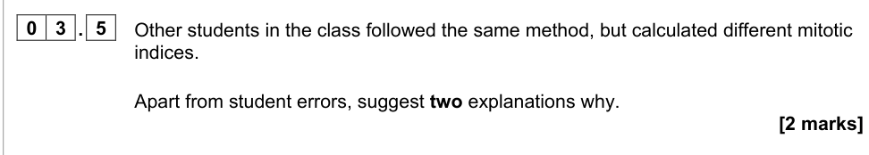 Question from 2022 A-Level Paper 3 Q03.5 (2 marks)