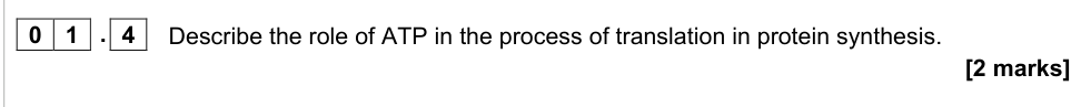 Question from 2022 As Paper 2 Q1.4 (2 marks)