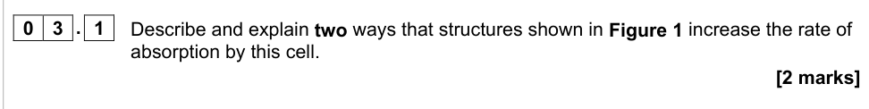 Question from 2022 As Paper 2 Q3.1 (2 marks)