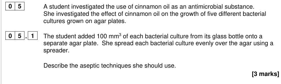 Question from 2023 A-Level Paper 1 Q05.1 (3 marks)