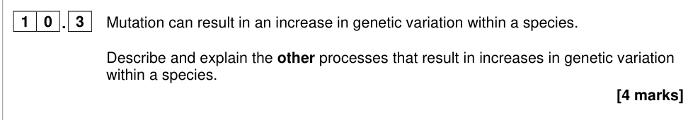 Question from 2023 A-Level Paper 1 Q10.3 (4 marks)