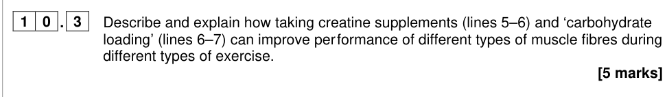 Question from 2023 A-Level Paper 2 Q10.3 (5 marks)