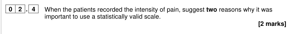 Question from 2023 A-Level Paper 2 Q2.4 (2 marks)