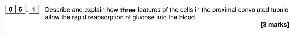 Question from 2023 A-Level Paper 2 Q6.1 (3 marks)