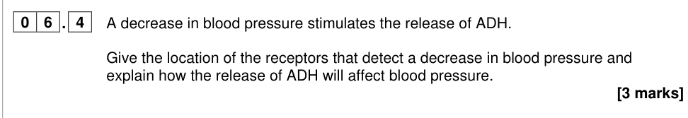 Question from 2023 A-Level Paper 2 Q6.4 (3 marks)