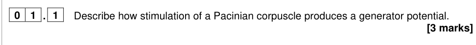 Question from 2023 A-Level Paper 3 Q1.1 (3 marks)
