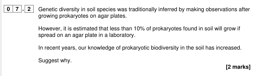 Question from 2023 As Paper 1 Q7.2 (2 marks)