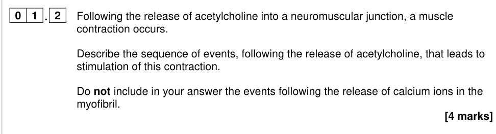 Question from 2024 A-Level Paper 2 Q1.2 (4 marks)