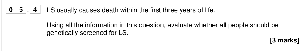 Question from 2024 A-Level Paper 3 Q5.4 (3 marks)