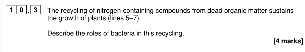 Question from 2025 A-Level Paper 2 Q10.3 (4 marks)