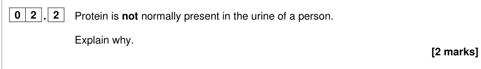 Question from 2025 A-Level Paper 3 Q2.2 (2 marks)